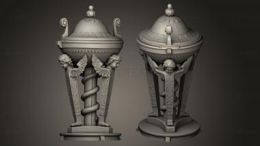 3D model Baptismal Font (STL)